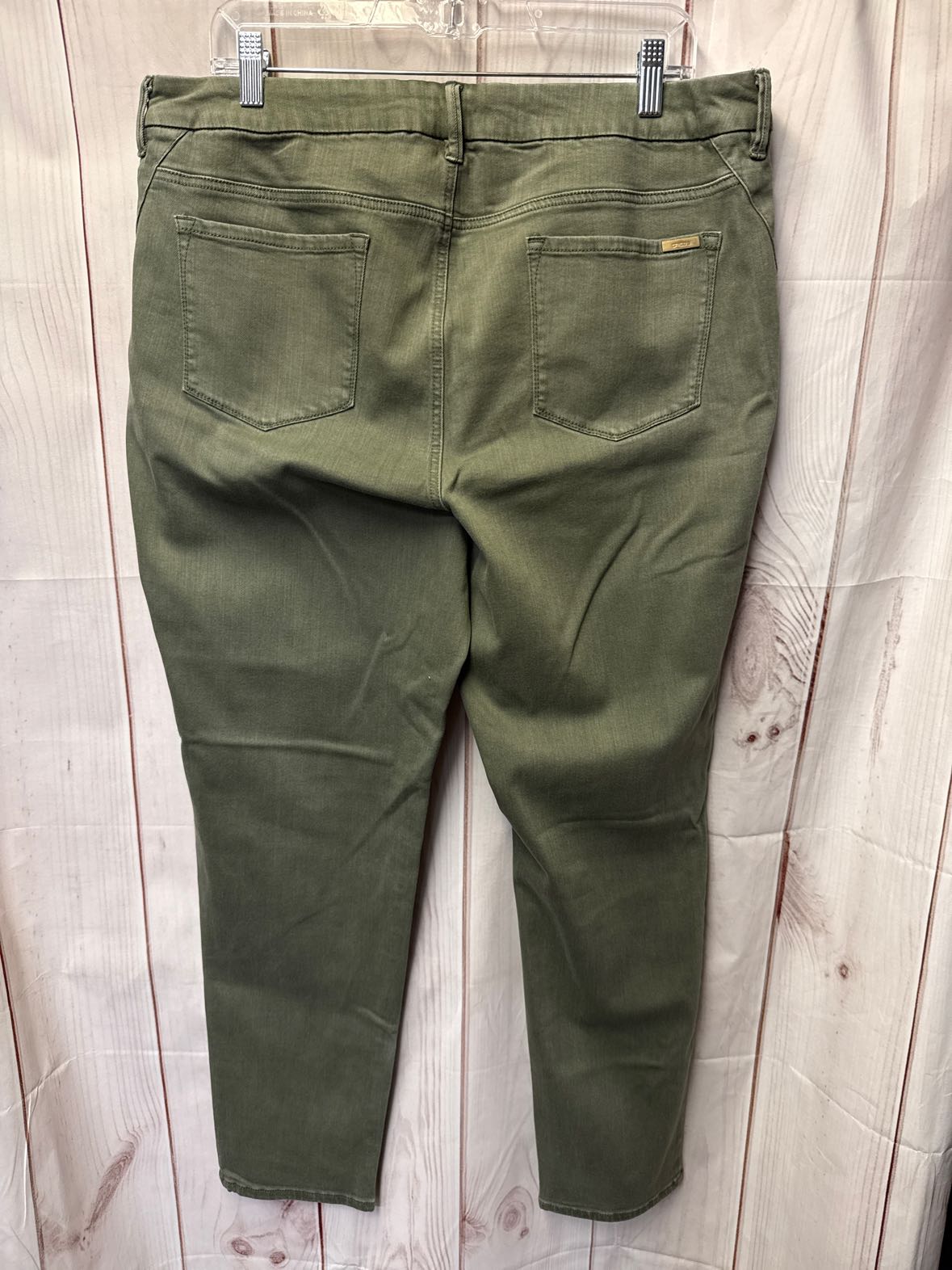Chico's Women's Size 3 = US 16 Green Jeans