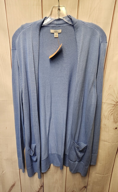 Croft & Barrow Women's Size XL Blue Cardigan