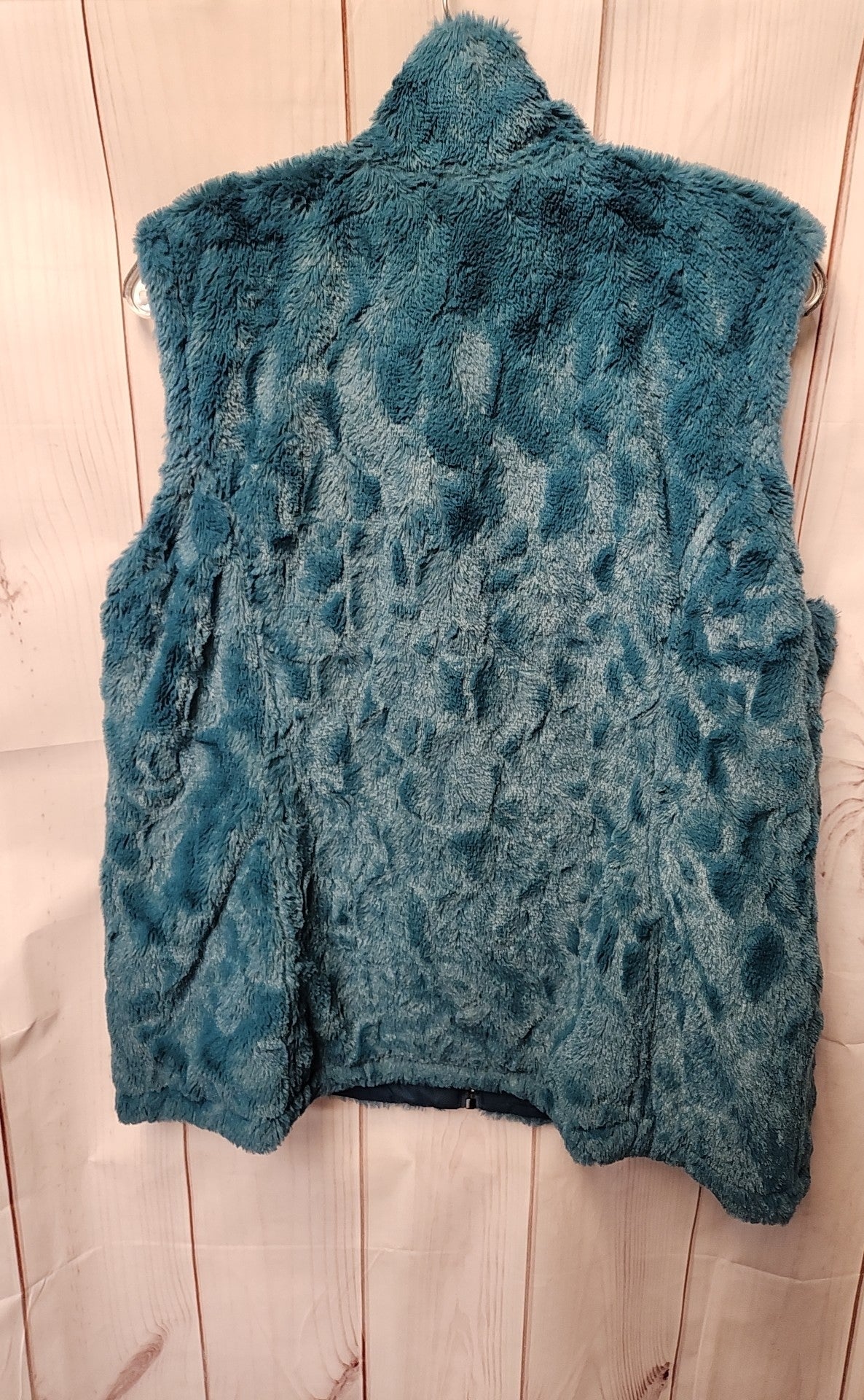 Free Country Women's Size XL Teal Reversible Vest