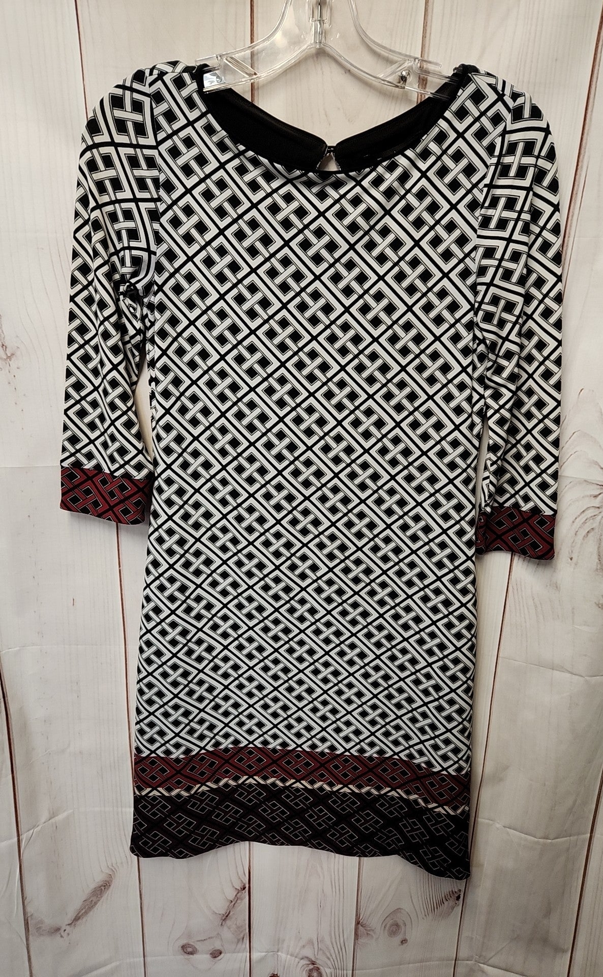 White House Black Market Women's Size XXS White & Black Dress