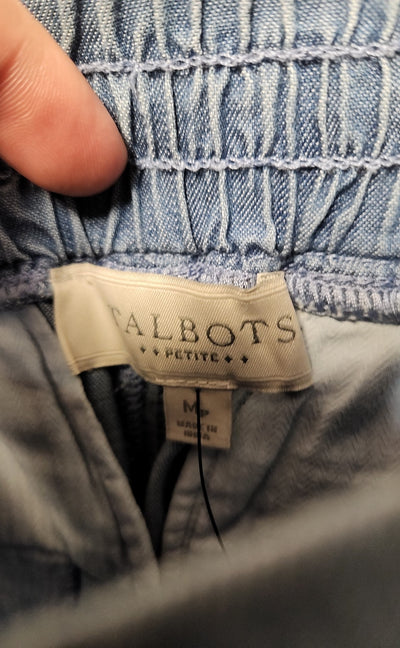Talbots Women's Size M Petite Blue Pants