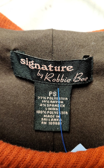 Signature by Robbie Bee Women's Size S Petite Red Dress