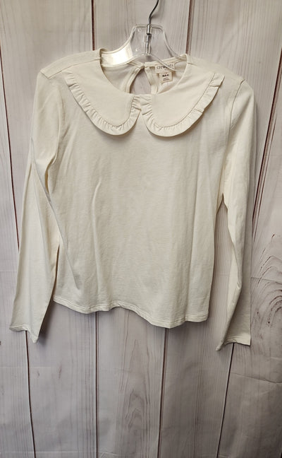 Crewcuts Girl's Size 8/10 White Shirt