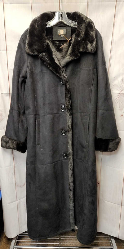 Gallery Women's Size XL Black Coat