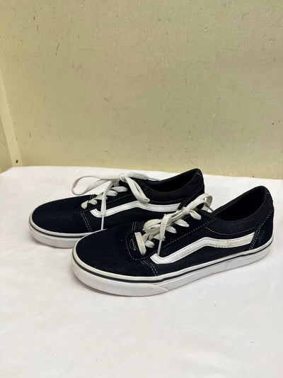 Vans Girl's Size 6 Black Sneakers