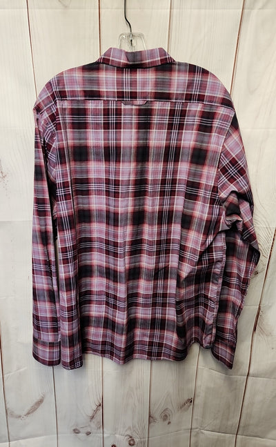 Flag & Anthem Men's Size XL Purple Shirt