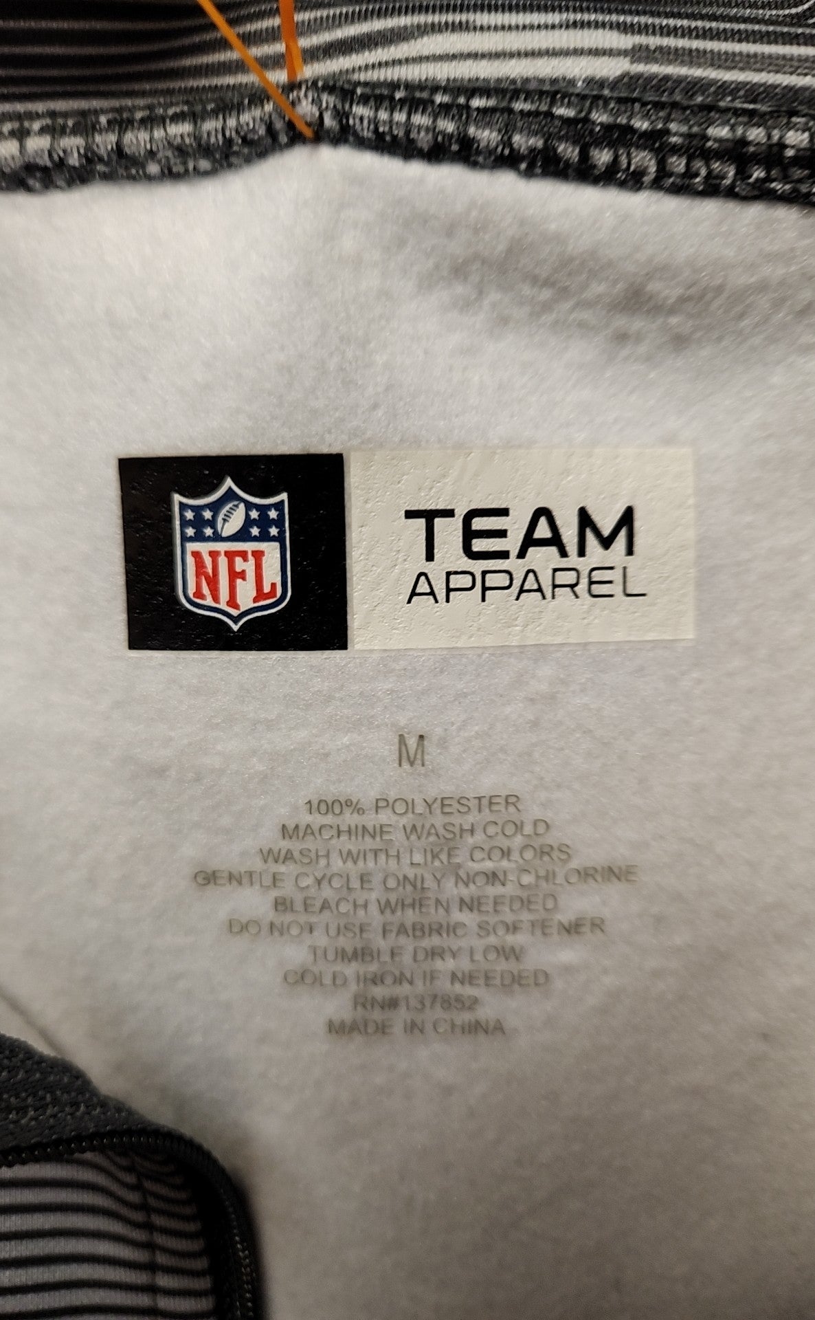 Patriots Men's Size M Gray Shirt