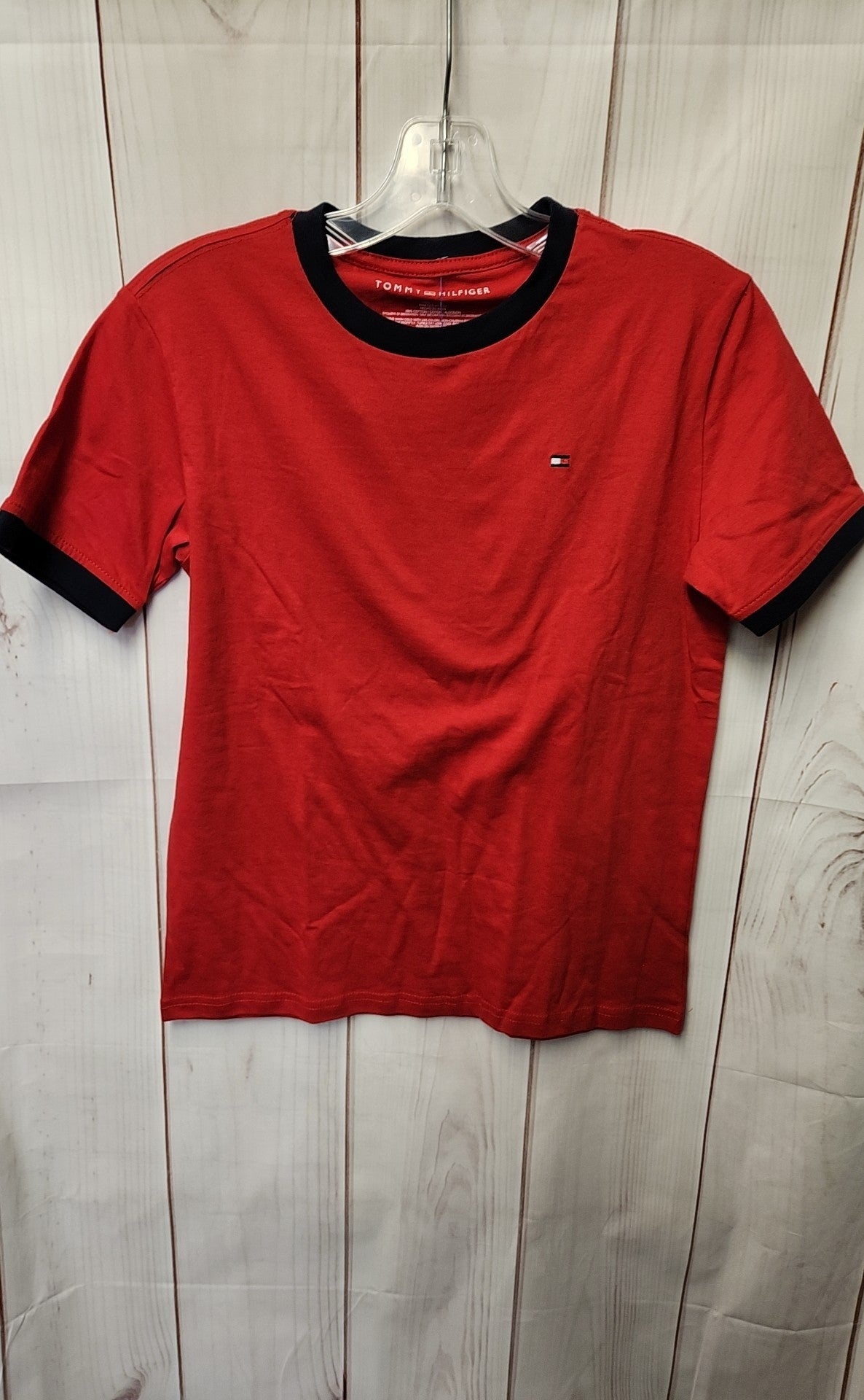 Tommy Hilfiger Boy's Size 12/14 Red Shirt