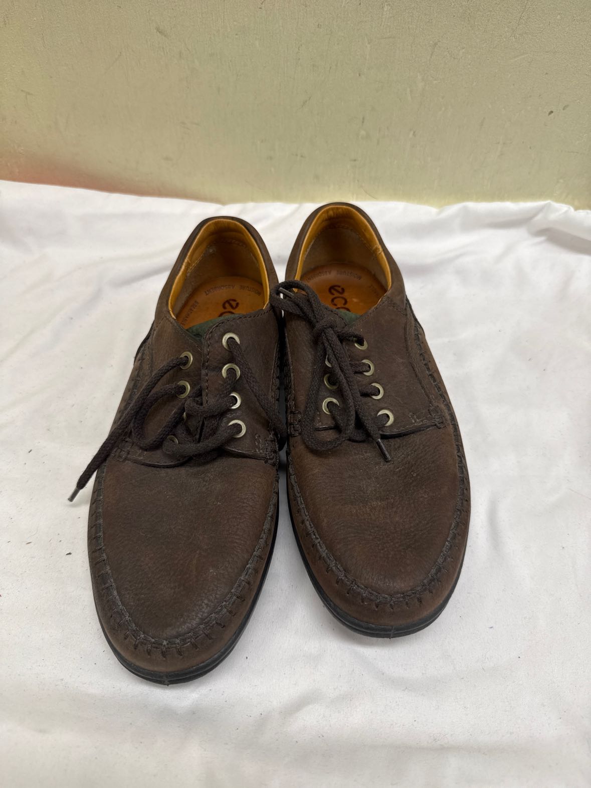 Ecco Men's Size 41 = 10-1/2 Brown Shoes