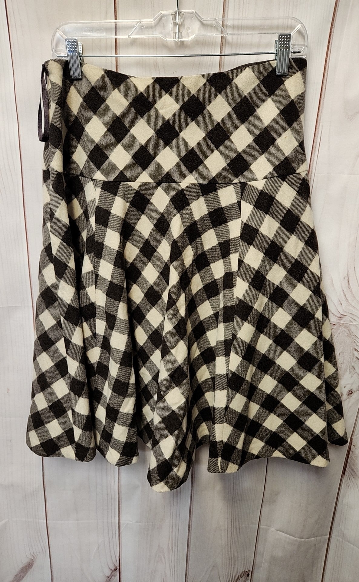 Lauren by Ralph Lauren Women's Size 8 Brown Wool Blend Skirt