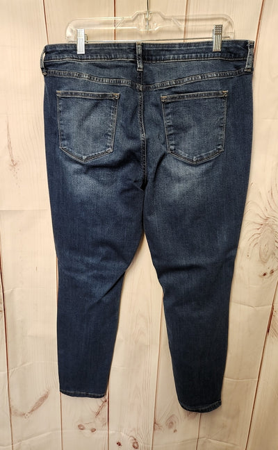 Sonoma Women's Size 33 (15-16) Blue Jeans Skinny