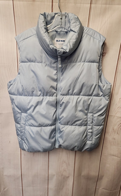 Old Navy Girl's Size 14/16 Light Blue Vest