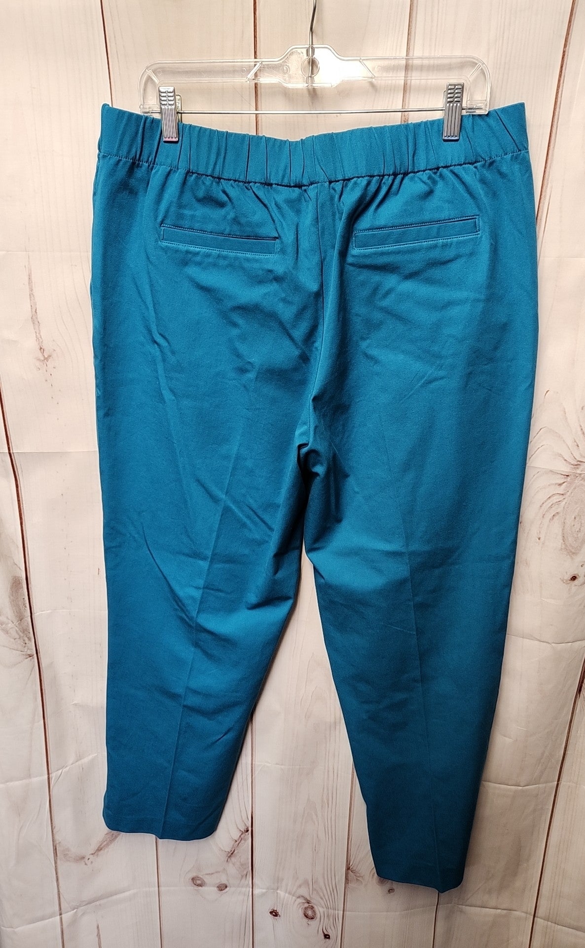 Isaac Mizrahi Live Women's Size 16 Teal Pants