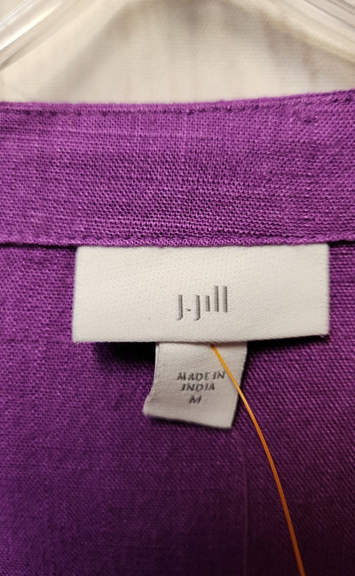 NWT J Jill Women's Size M Purple Dress