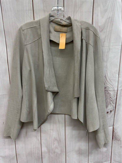 Blank NYC Women's Size L Beige Cardigan