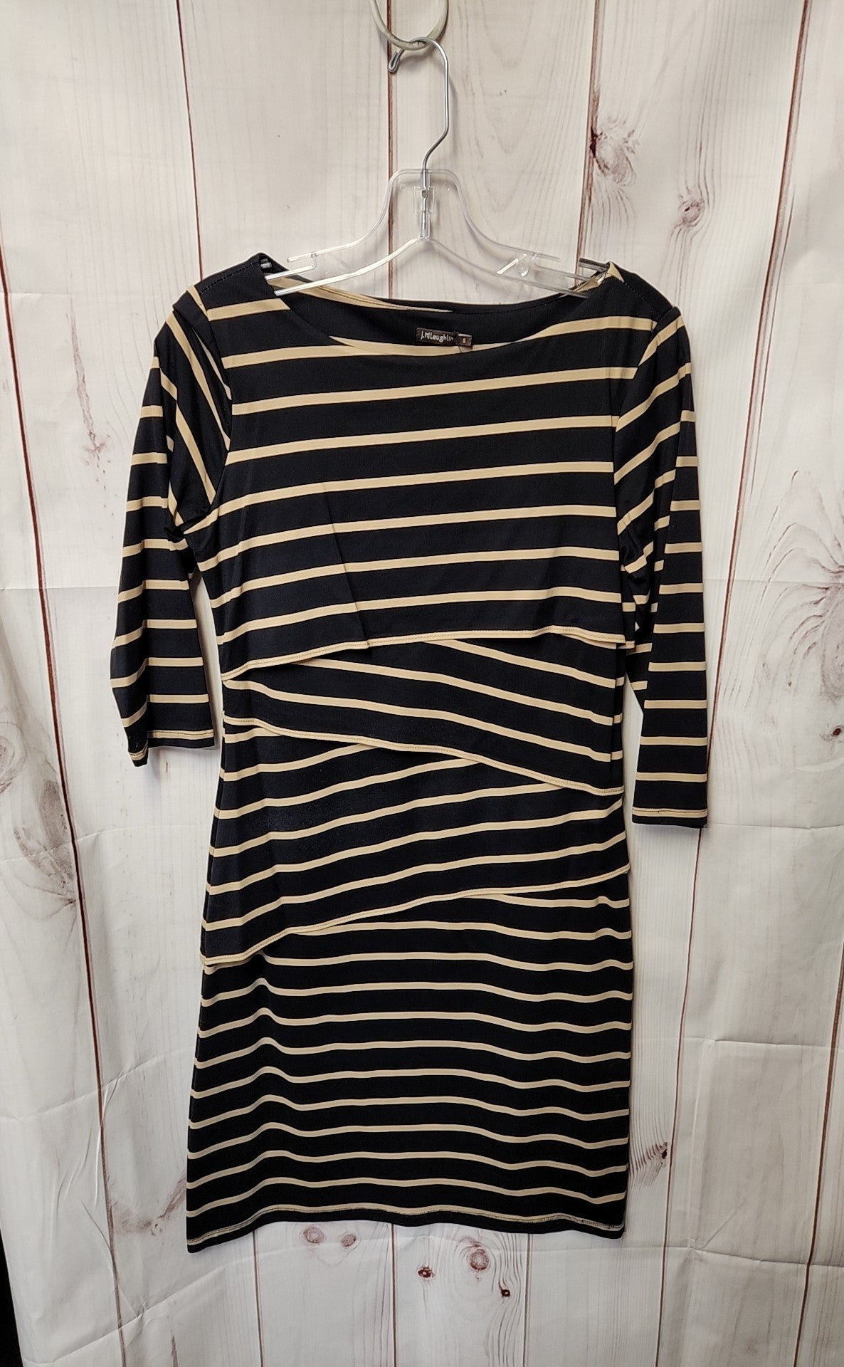 J McLaughlin Women's Size S Black & Brown Dress