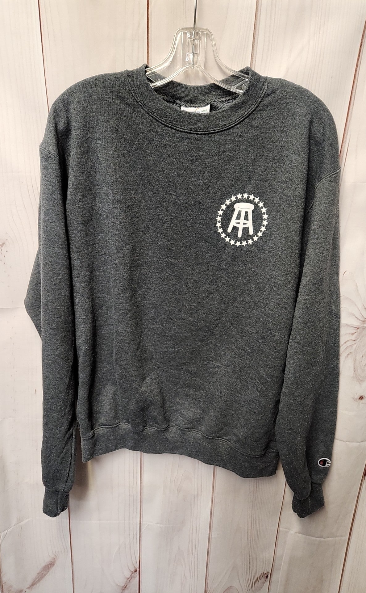 Barstool Sports Champion Men's Size M Gray Sweatshirt