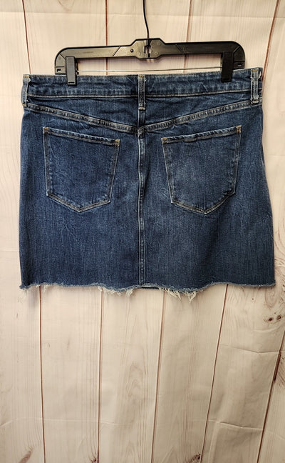 Old Navy Women's Size 14 Blue Skirt