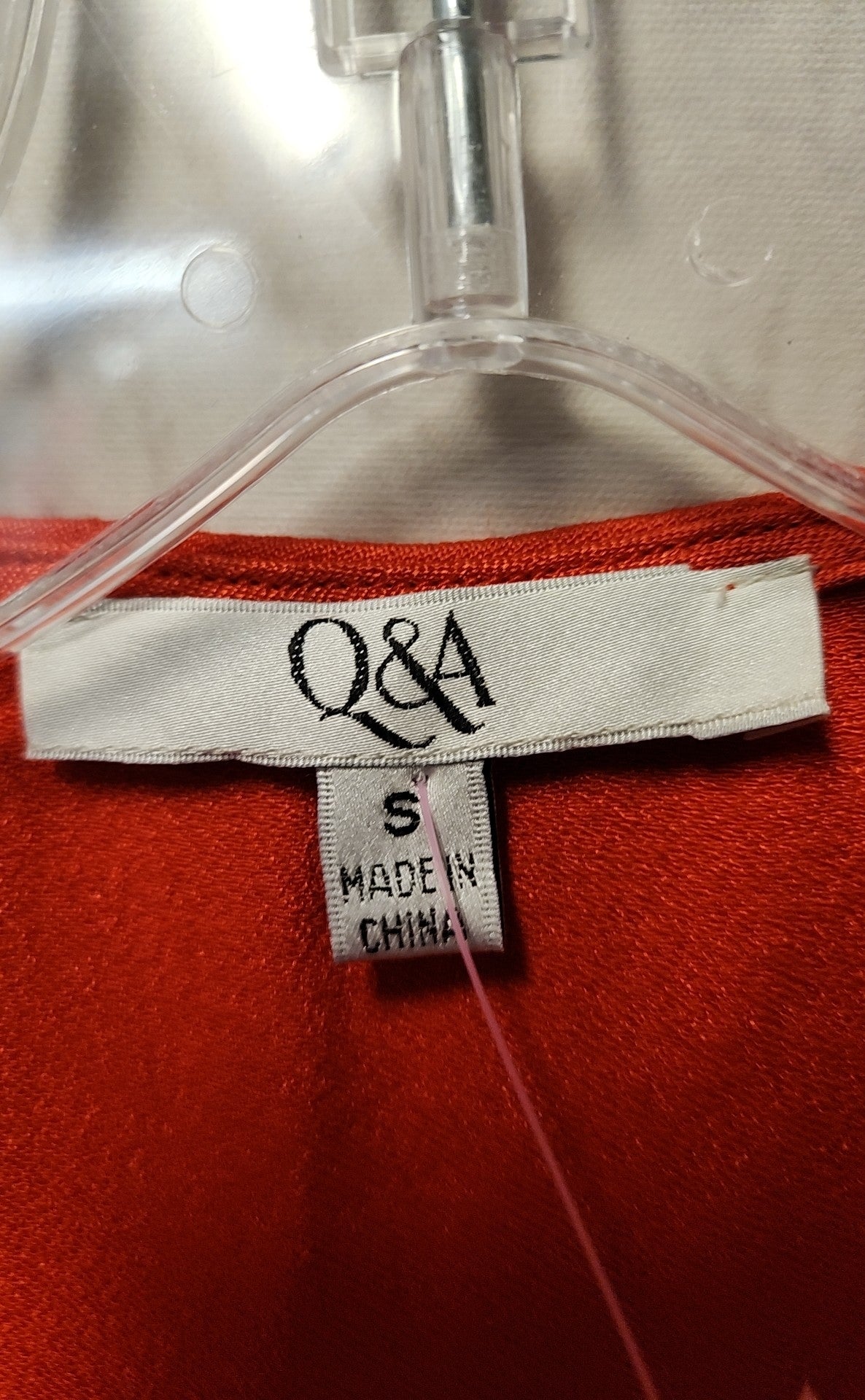 NWT Q&A Women's Size S Red Dress