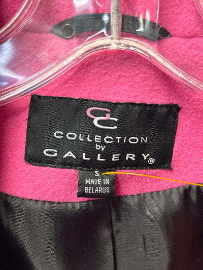 Colection by Gallery Women's Size S Pink Coat