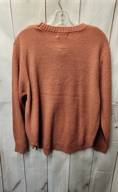 Zenana Women's Size L Pink Sweater