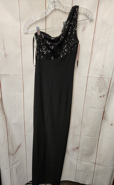 NWT Lauren by Ralph Lauren Women's Size 2 Petite Black Sequined Dress