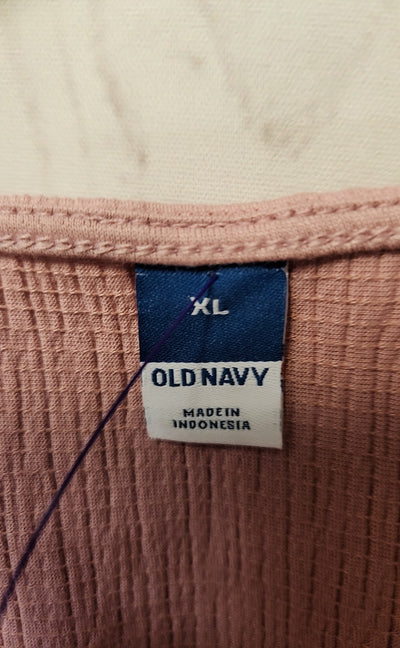 Old Navy Women's Size XL Pink Short Sleeve Top