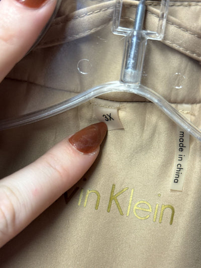 Calvin Klein Women's Size 3X Tan Coat