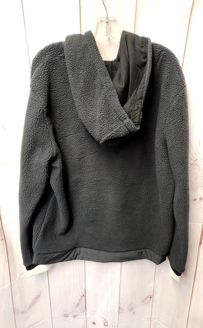 Municipal Sport Utiliy Gear Men's Size L Black Full Zip Hooded Sweatshirt