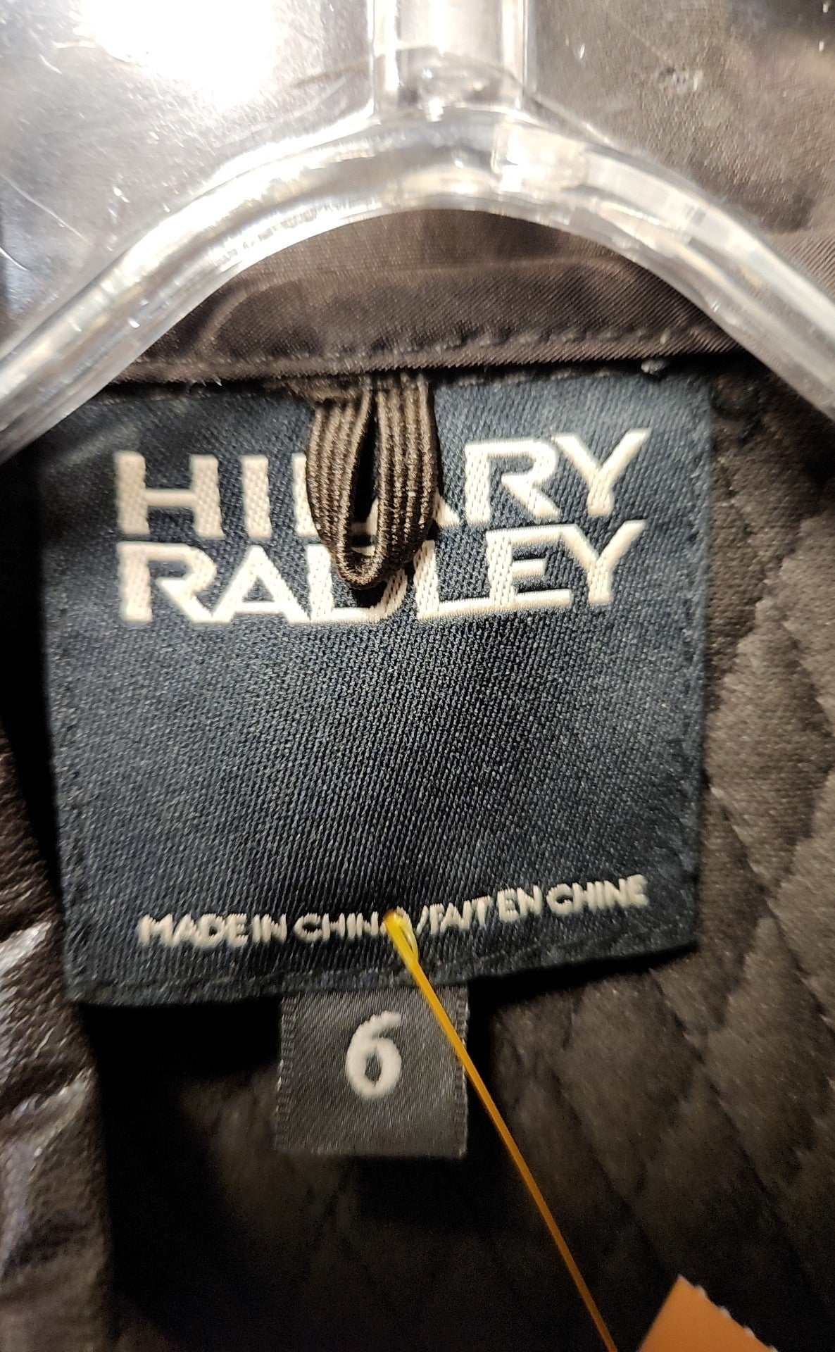 Hilary Radley Women's Size 6 Brown Jacket