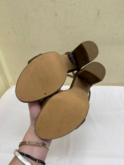 Steve Madden Women's Size 8 Brown Sandals Shoes