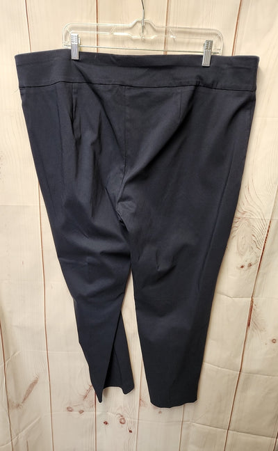 Alfani Women's Size 22 Petite Navy Pants