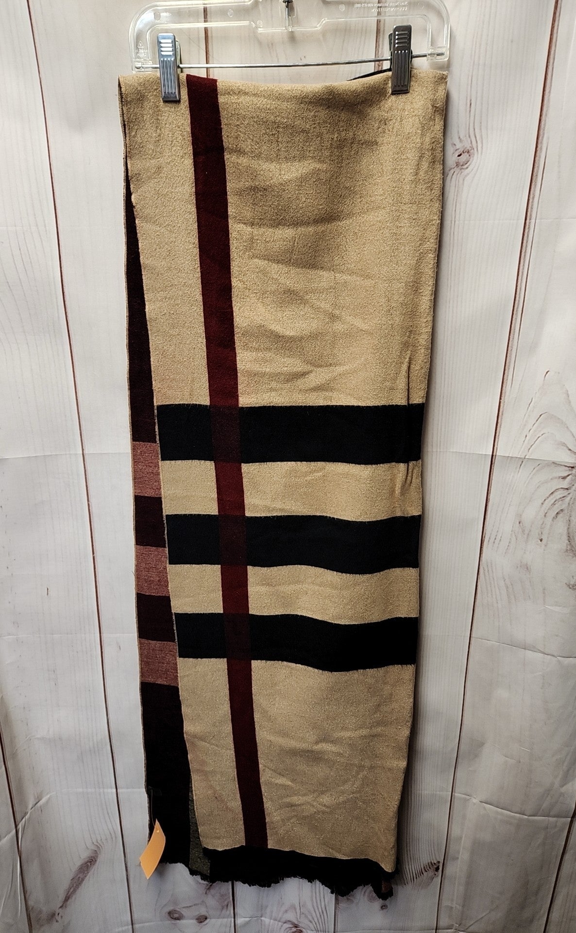 Size One Size Brown Winter Scarf