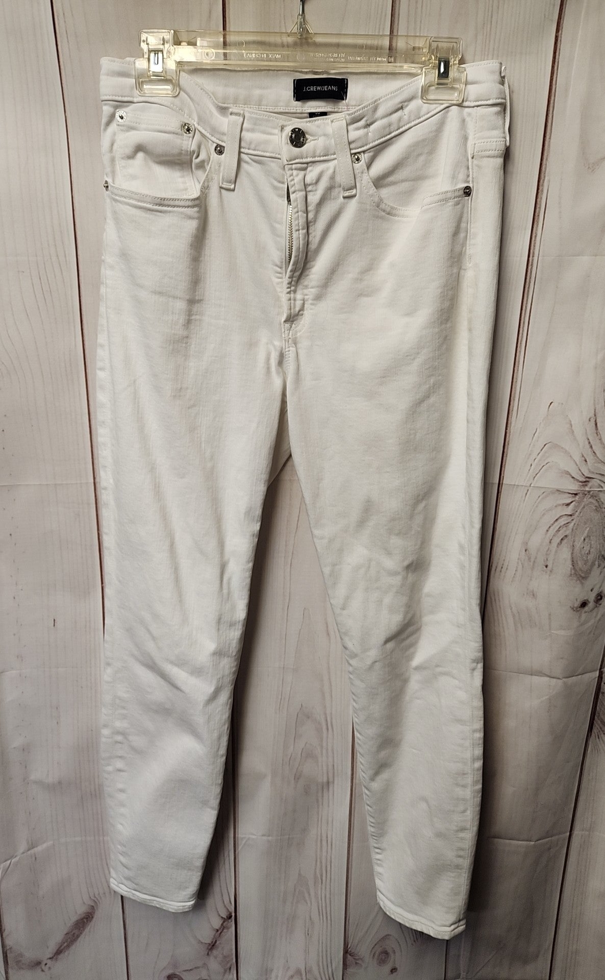 J Crew Women's Size 30 (9-10) White Jeans