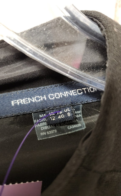 French Connection Women's Size 8 Black Dress