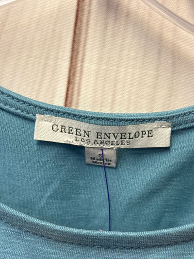 Green Envelope Women's Size S Blue Sleeveless Top