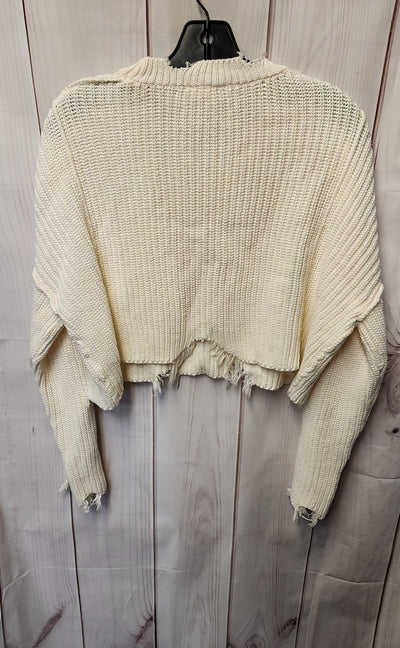 Le Lis Women's Size S White Sweater
