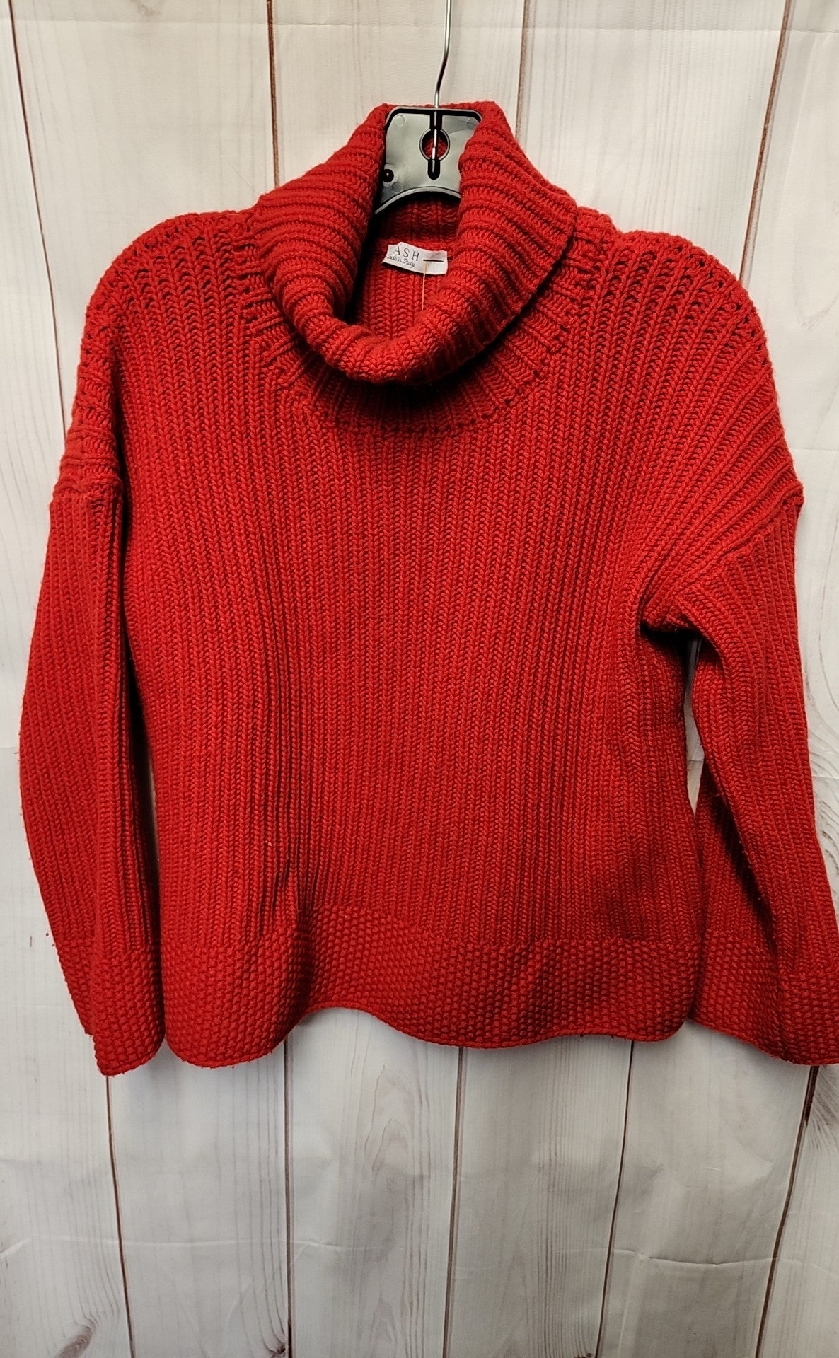 Kash Women's Size 42 = US M Red Wool Blend Sweater