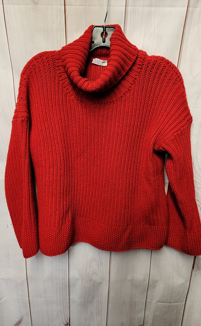 Kash Women's Size 42 = US M Red Wool Blend Sweater