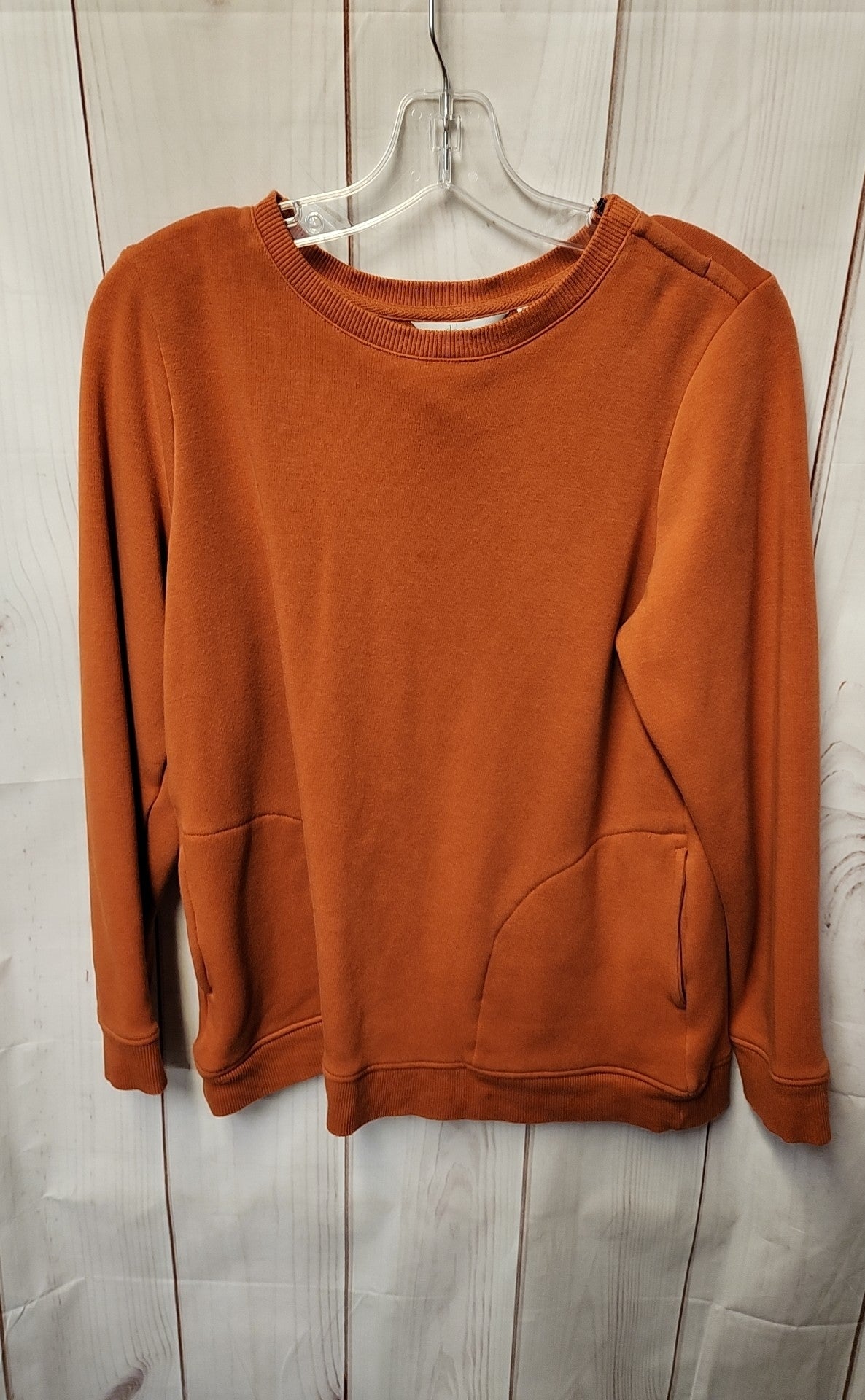 D & Co Women's Size XS Orange Sweatshirt