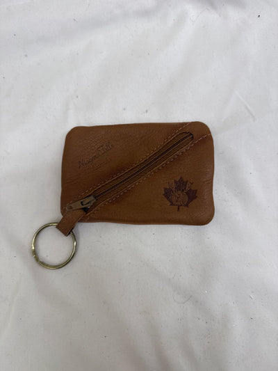 Tilley Brown Leather Change Purse