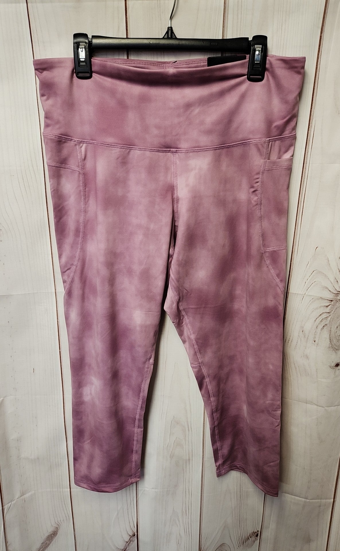 NWT C9 by Champion Women's Size XXL Purple Active Capris