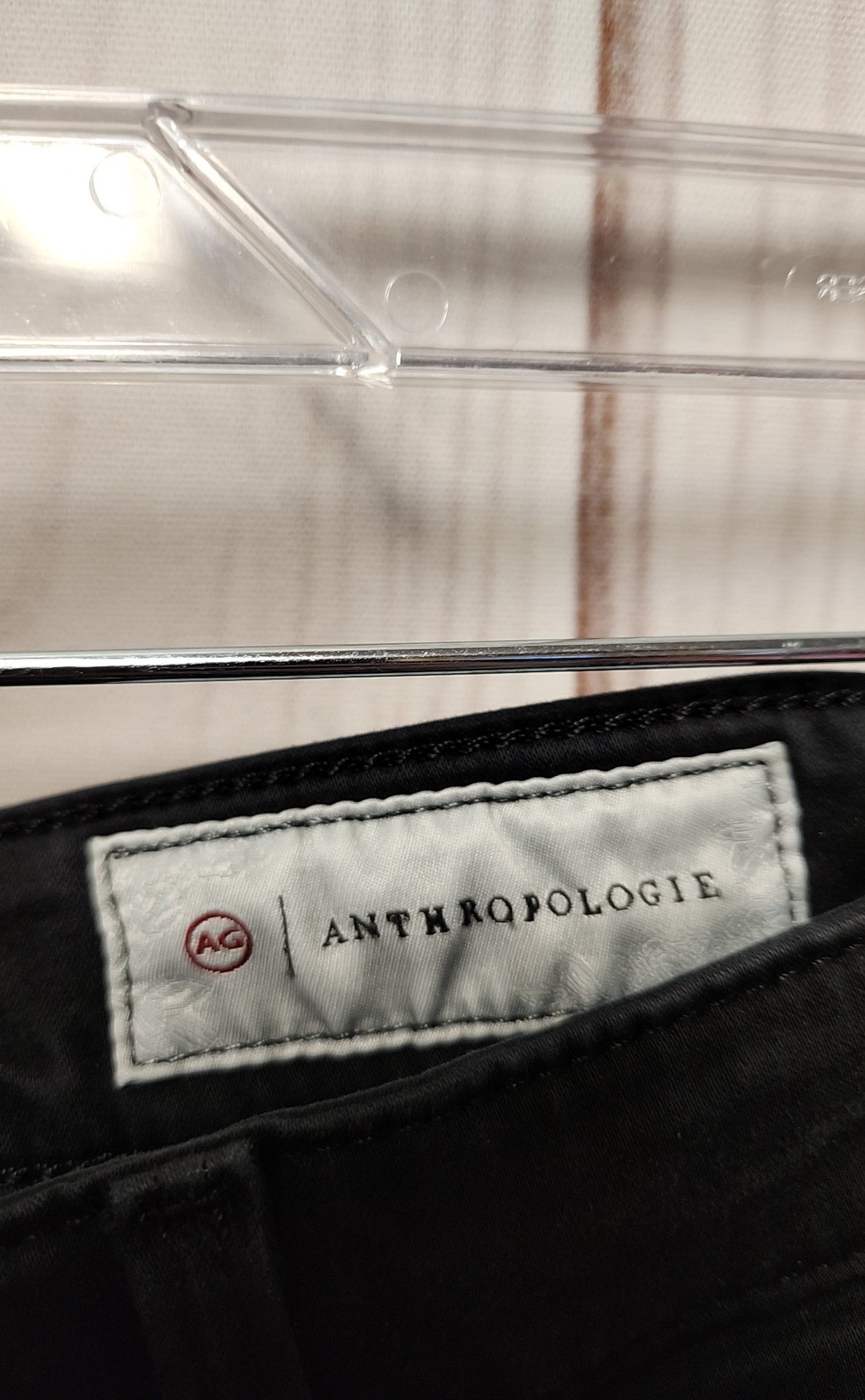 AG Adriano Goldschmied Women's Size 27 (3-4) Black Jeans The Abbey Ankle