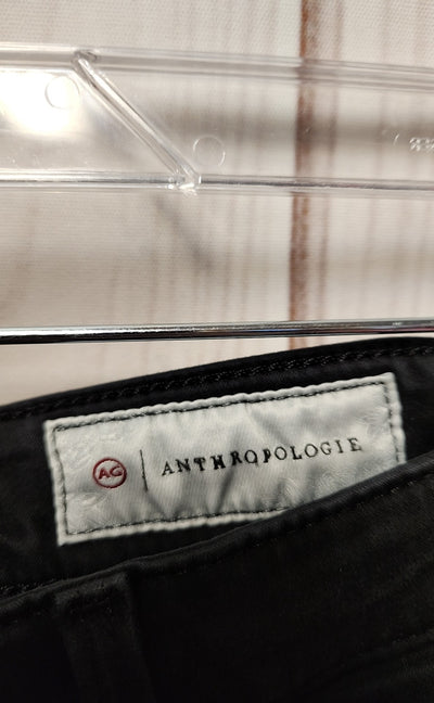 AG Adriano Goldschmied Women's Size 27 (3-4) Black Jeans The Abbey Ankle