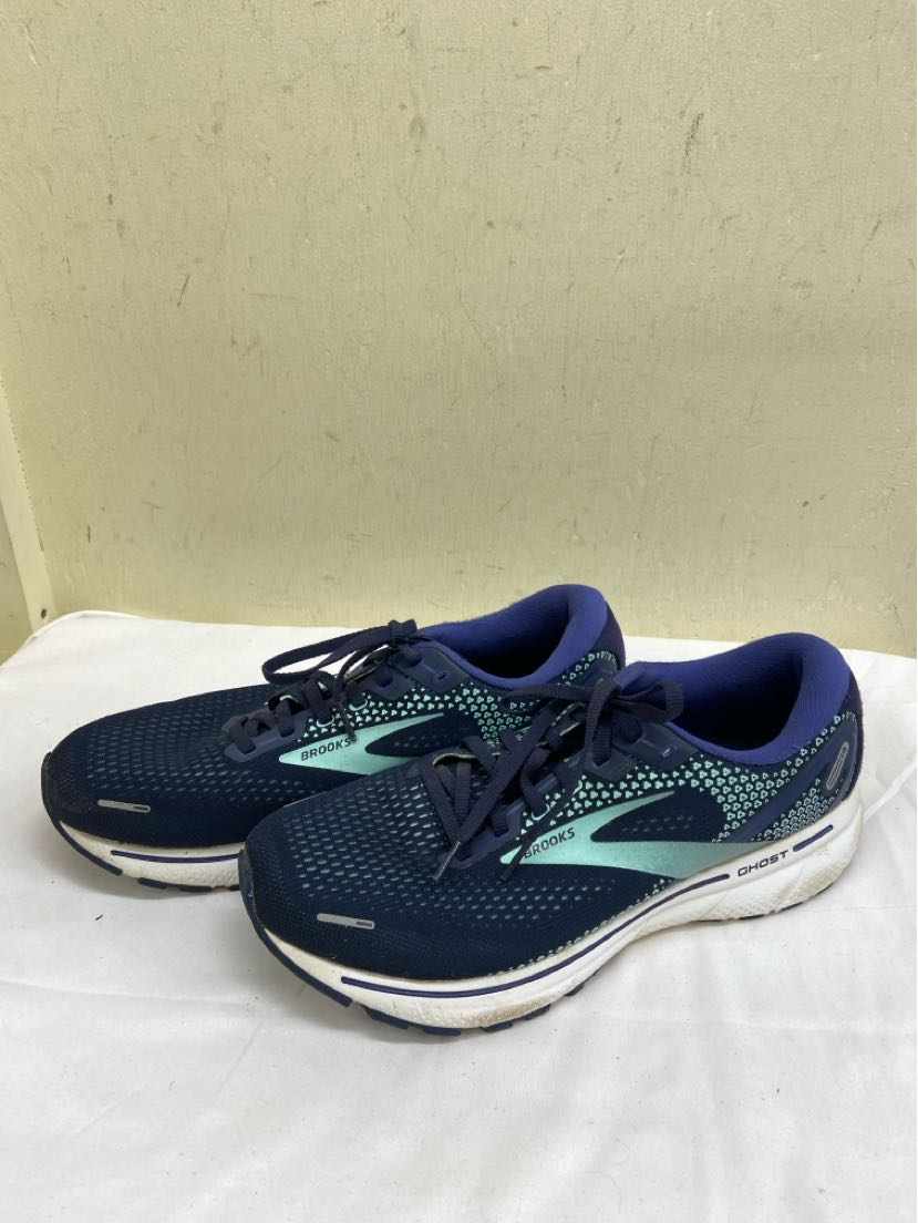 Brooks Women's Size 11-1/2 Wide Navy Sneakers Shoes