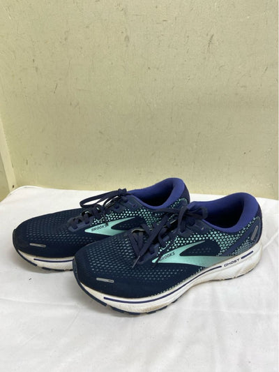 Brooks Women's Size 11-1/2 Wide Navy Sneakers Shoes
