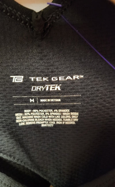 Tek Gear Women's Size M Black & Purple Dress