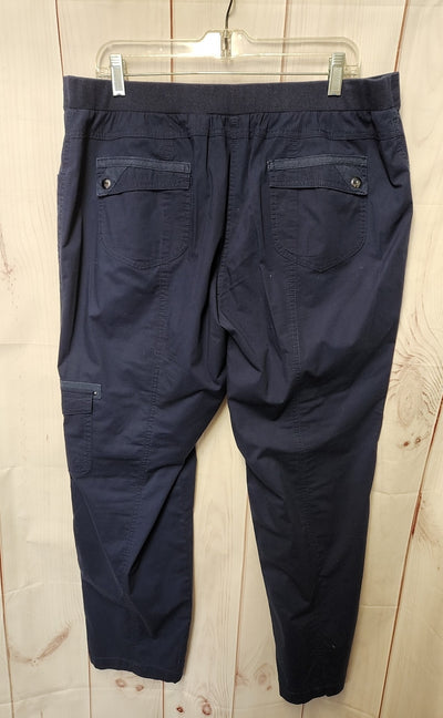 Chico's Women's Size 3 = US 16 Navy Pants