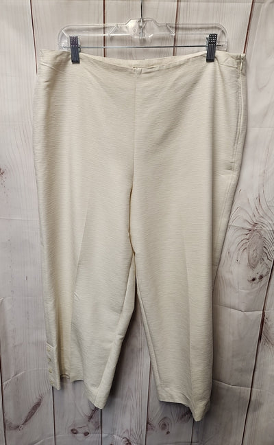 Tommy Bahama Women's Size 16 Beige Silk Pants
