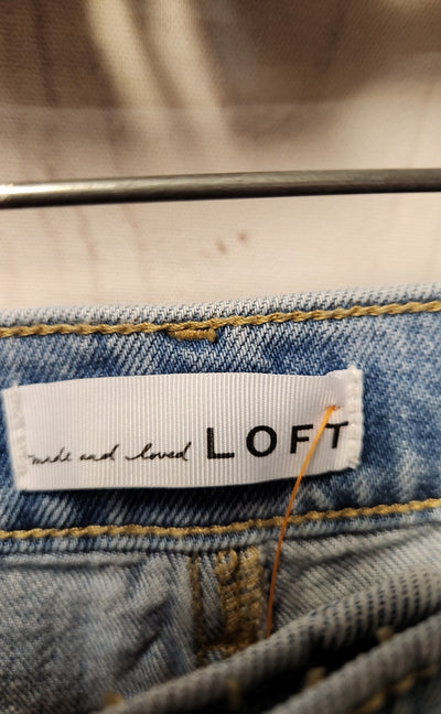 Loft Women's Size 32 (13-14) Blue Jeans The Wide Leg